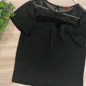 BKE RED Black & Mesh Shirt